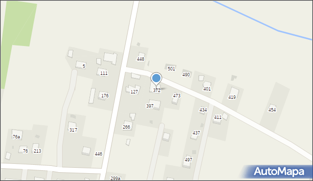 Wola Dębińska, Wola Dębińska, 372, mapa Wola Dębińska