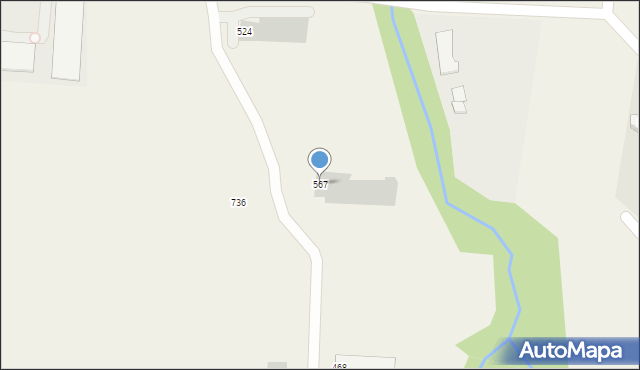 Wola Dębińska, Wola Dębińska, 567, mapa Wola Dębińska