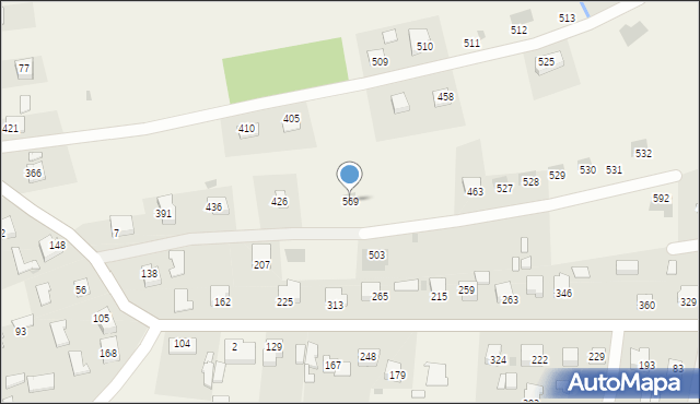 Wola Dębińska, Wola Dębińska, 569, mapa Wola Dębińska