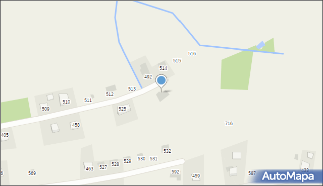 Wola Dębińska, Wola Dębińska, 735, mapa Wola Dębińska