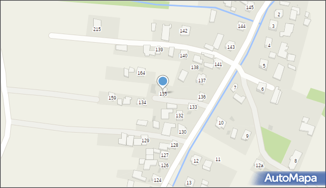 Wola Dębowiecka, Wola Dębowiecka, 135, mapa Wola Dębowiecka