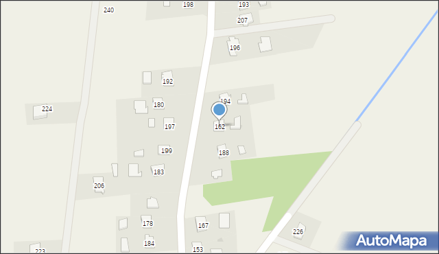 Wola Dębowiecka, Wola Dębowiecka, 162, mapa Wola Dębowiecka