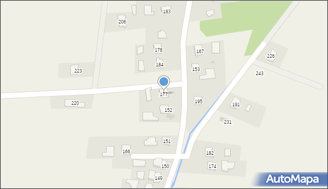 Wola Dębowiecka, Wola Dębowiecka, 177, mapa Wola Dębowiecka