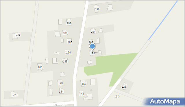 Wola Dębowiecka, Wola Dębowiecka, 188, mapa Wola Dębowiecka