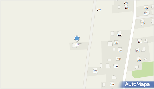Wola Dębowiecka, Wola Dębowiecka, 224, mapa Wola Dębowiecka