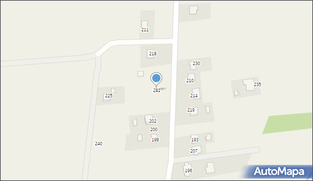 Wola Dębowiecka, Wola Dębowiecka, 241, mapa Wola Dębowiecka