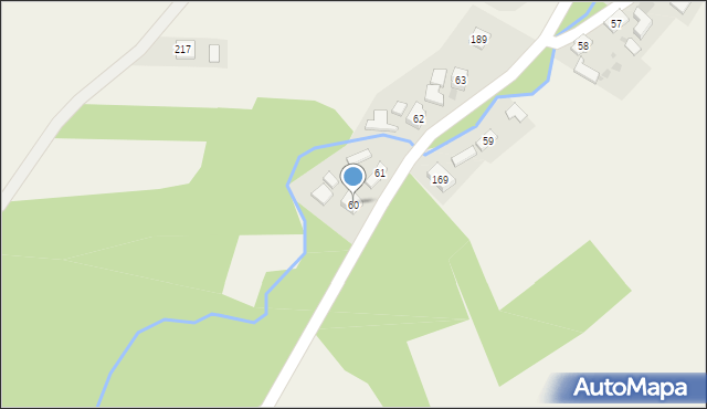 Wola Dębowiecka, Wola Dębowiecka, 60, mapa Wola Dębowiecka