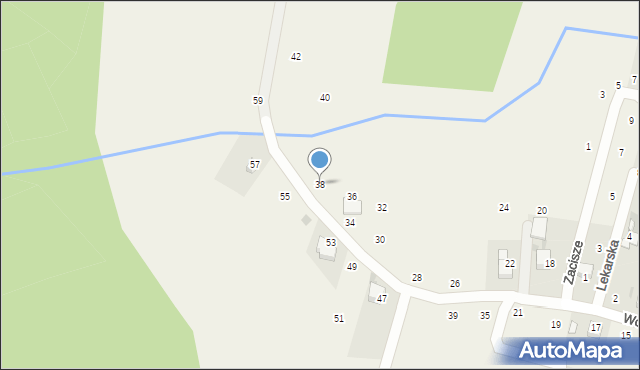 Wola Filipowska, Wolska, 38, mapa Wola Filipowska