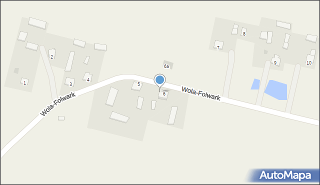 Wola-Folwark, Wola-Folwark, 6b, mapa Wola-Folwark