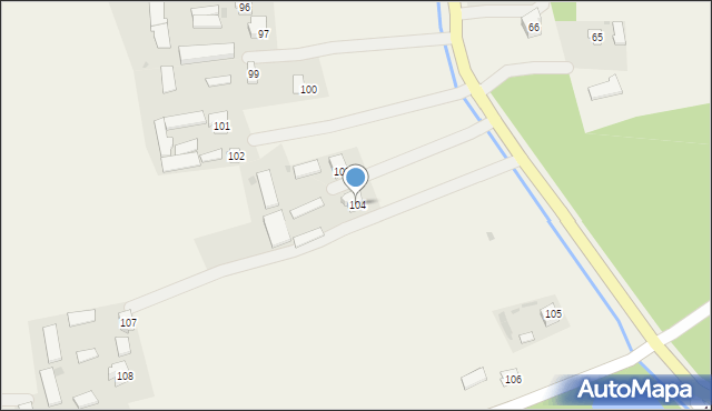 Wola Gałęzowska, Wola Gałęzowska, 104, mapa Wola Gałęzowska