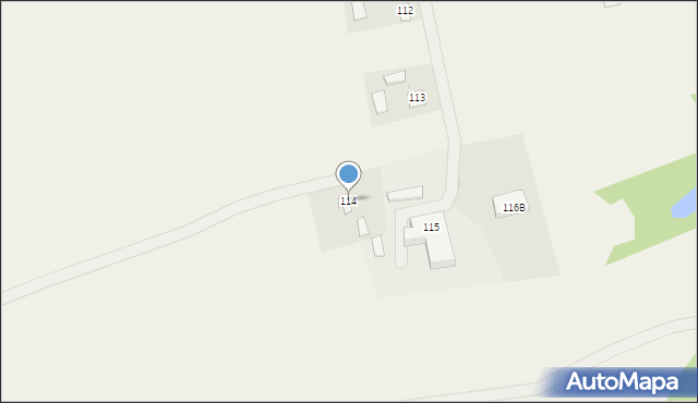 Wola Gałęzowska, Wola Gałęzowska, 114, mapa Wola Gałęzowska