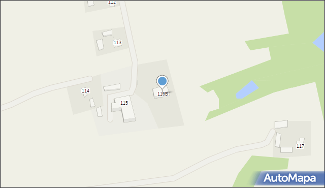 Wola Gałęzowska, Wola Gałęzowska, 116B, mapa Wola Gałęzowska