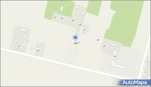 Wola Goryńska, Wola Goryńska, 48a, mapa Wola Goryńska