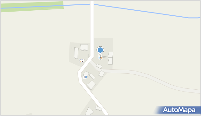 Wola Gręboszowska, Wola Gręboszowska, 98, mapa Wola Gręboszowska