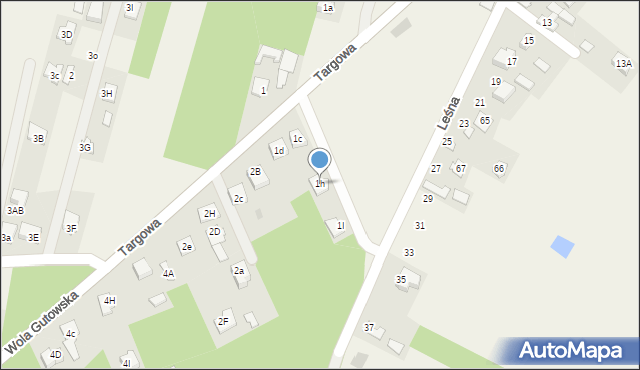 Wola Gutowska, Wola Gutowska, 1h, mapa Wola Gutowska