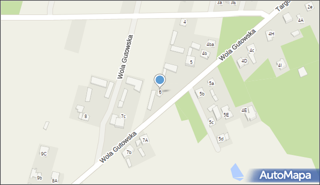Wola Gutowska, Wola Gutowska, 6, mapa Wola Gutowska
