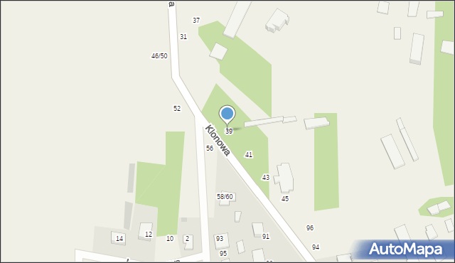 Wola Hankowska, Wola Hankowska, 39, mapa Wola Hankowska