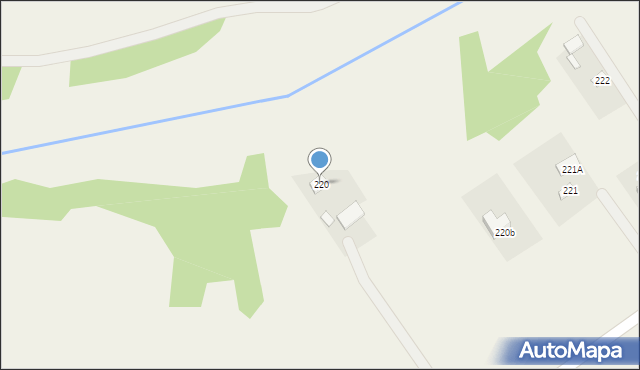 Wola Idzikowska, Wola Idzikowska, 220, mapa Wola Idzikowska