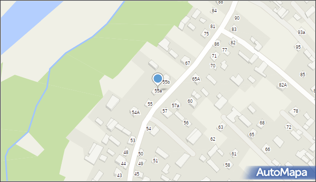 Wola Idzikowska, Wola Idzikowska, 55a, mapa Wola Idzikowska