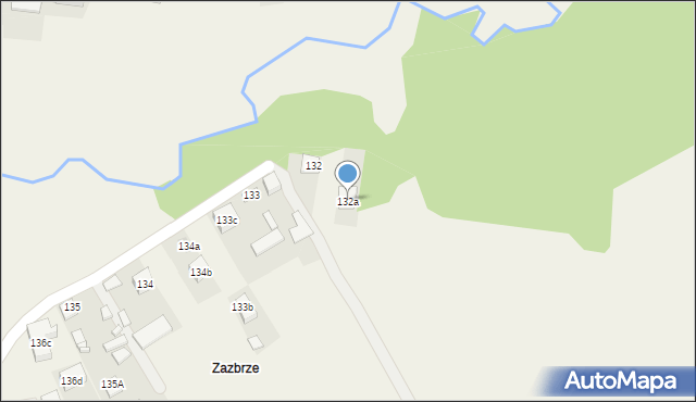 Wola Jachowa, Wola Jachowa, 132a, mapa Wola Jachowa
