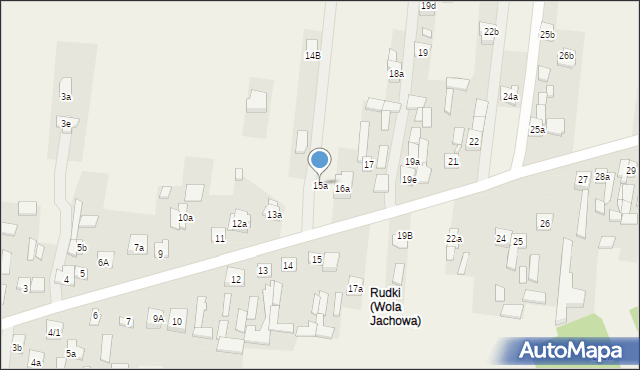 Wola Jachowa, Wola Jachowa, 15a, mapa Wola Jachowa