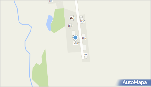 Wola Jachowa, Wola Jachowa, 163h, mapa Wola Jachowa
