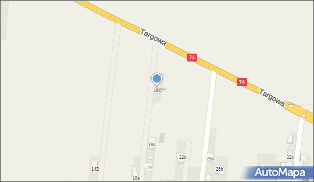 Wola Jachowa, Wola Jachowa, 19C, mapa Wola Jachowa