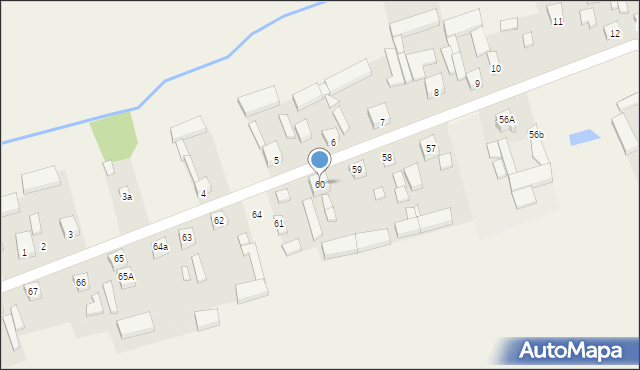 Wola Jankowska, Wola Jankowska, 60, mapa Wola Jankowska