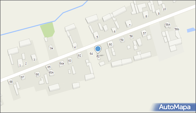 Wola Jankowska, Wola Jankowska, 61, mapa Wola Jankowska