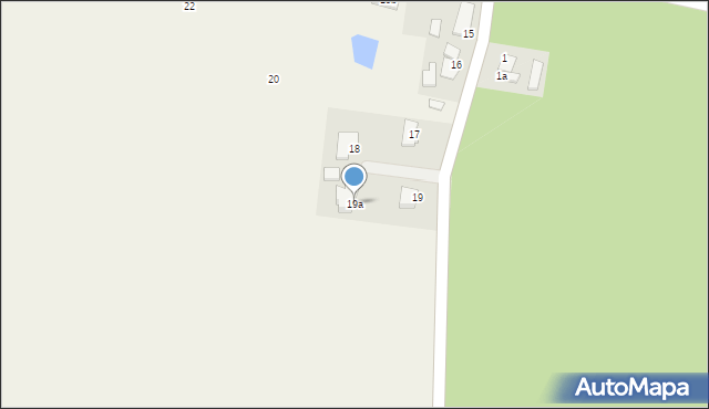 Wola Kamieńska, Wola Kamieńska, 19a, mapa Wola Kamieńska