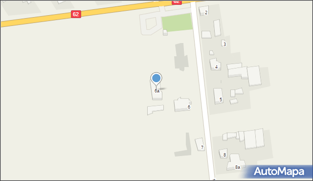 Wola Kiełpińska, Wola Kiełpińska, 6a, mapa Wola Kiełpińska