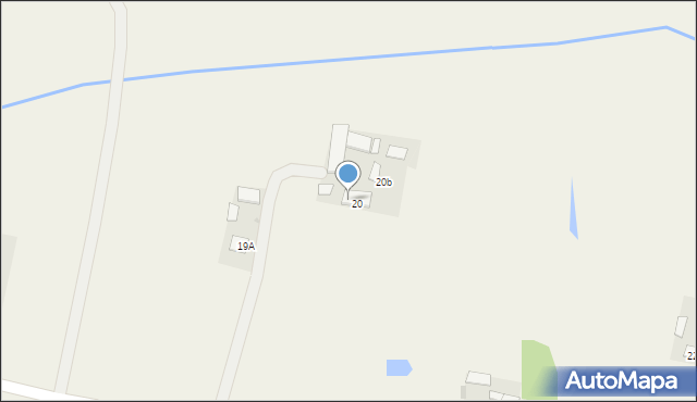 Wola Korybutowa Druga, Wola Korybutowa Druga, 20a, mapa Wola Korybutowa Druga