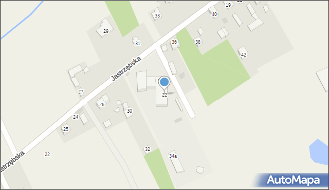 Wola Krakowiańska, Wola Krakowiańska, 22, mapa Wola Krakowiańska