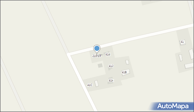Wola Krasienińska, Wola Krasienińska, 41e, mapa Wola Krasienińska
