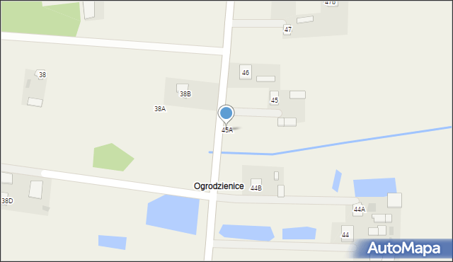 Wola Krobowska, Wola Krobowska, 45A, mapa Wola Krobowska