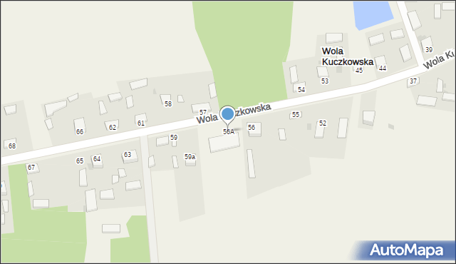Wola Kuczkowska, Wola Kuczkowska, 56A, mapa Wola Kuczkowska