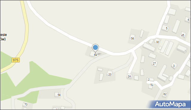 Wola Kurowska, Wola Kurowska, 64, mapa Wola Kurowska