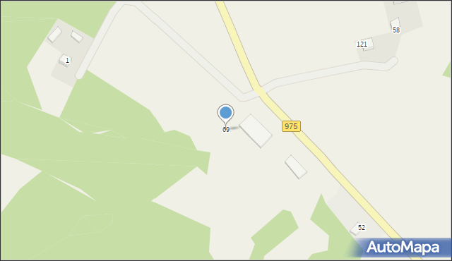 Wola Kurowska, Wola Kurowska, 69, mapa Wola Kurowska