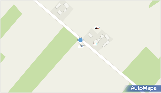 Wola Łagowska, Wola Łagowska, 113b, mapa Wola Łagowska
