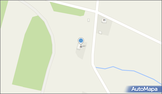 Wola Łagowska, Wola Łagowska, 88, mapa Wola Łagowska