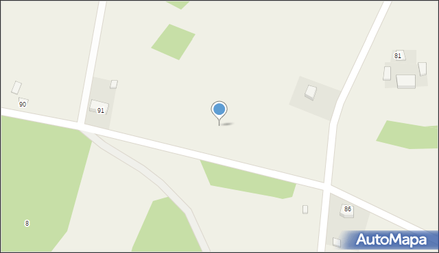 Wola Łagowska, Wola Łagowska, 91e, mapa Wola Łagowska