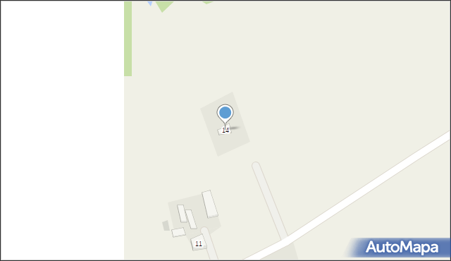 Wola Łaszewska, Wola Łaszewska, 14, mapa Wola Łaszewska