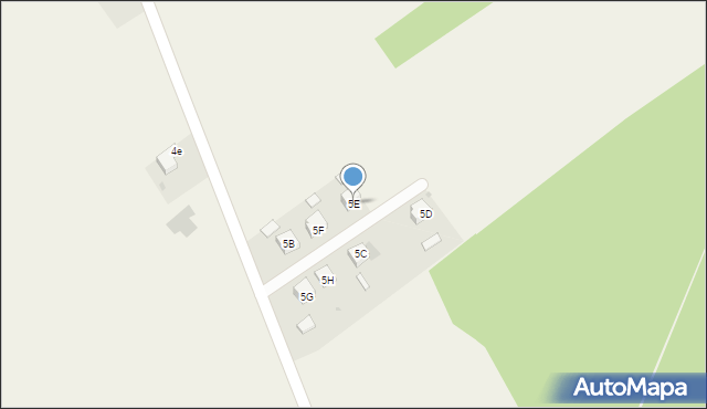 Wola Lisowska, Wola Lisowska, 5E, mapa Wola Lisowska