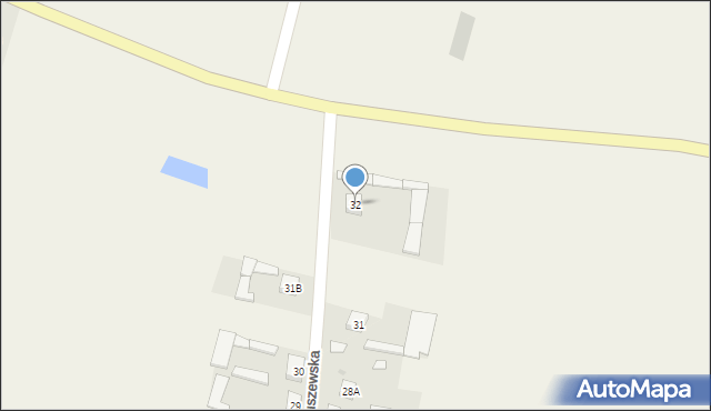 Wola Magnuszewska, Wola Magnuszewska, 32, mapa Wola Magnuszewska