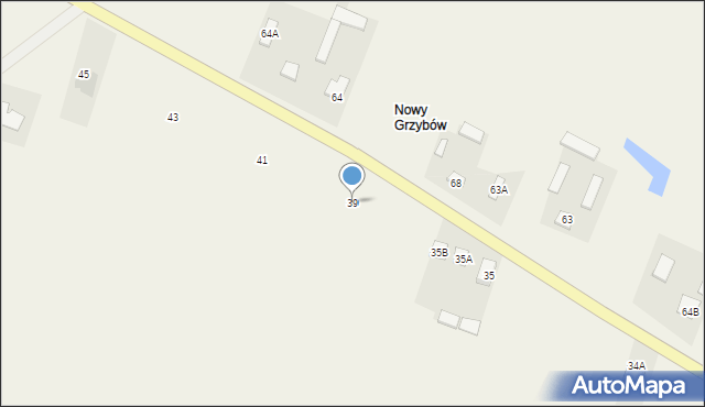 Wola Magnuszewska, Wola Magnuszewska, 39, mapa Wola Magnuszewska