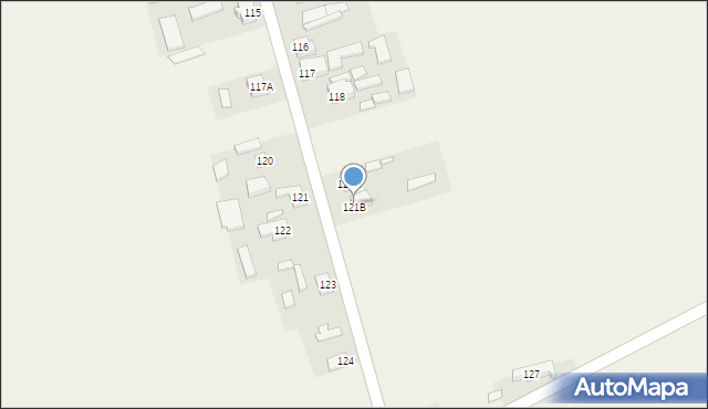 Wola Makowska, Wola Makowska, 122A, mapa Wola Makowska