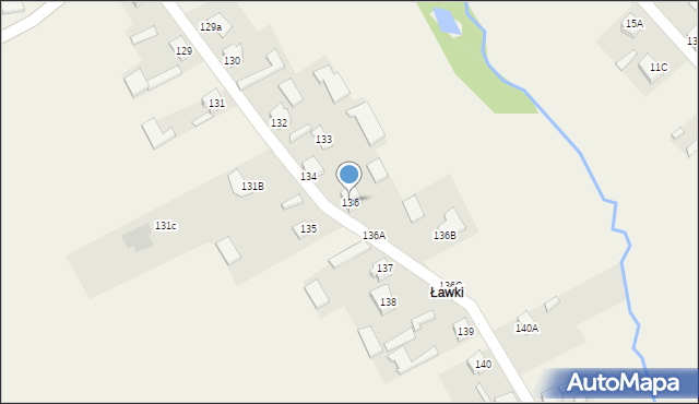 Wola Makowska, Wola Makowska, 136, mapa Wola Makowska