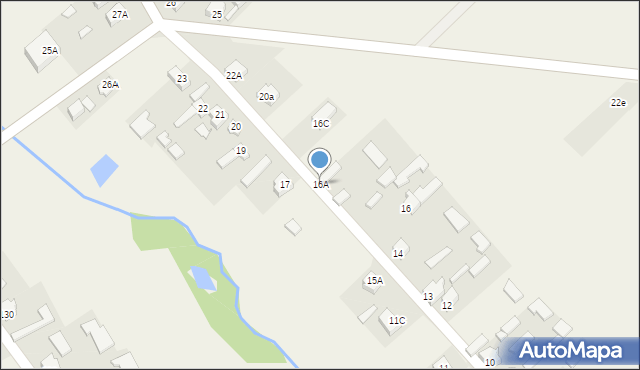 Wola Makowska, Wola Makowska, 16A, mapa Wola Makowska