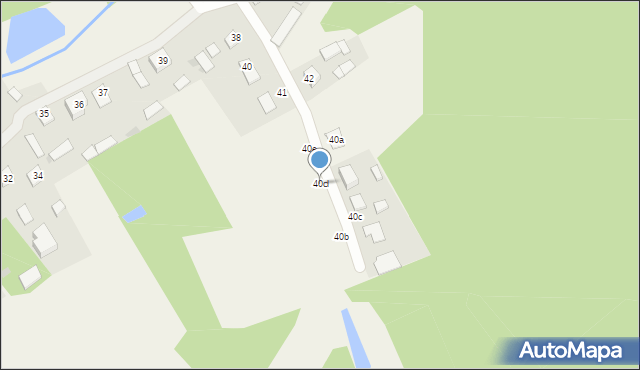Wola Mała, Wola Mała, 40d, mapa Wola Mała