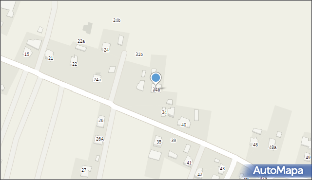 Wola Mała, Wola Mała, 34a, mapa Wola Mała